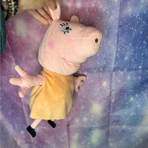 Talking and singing mama pig peppa pig stuffed puppet